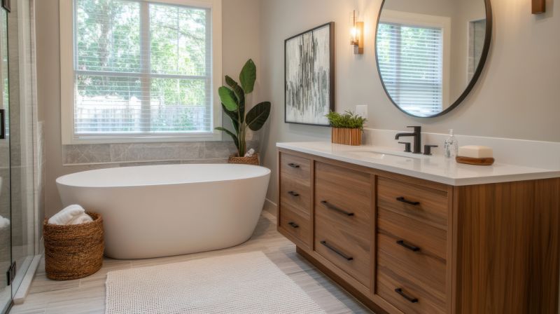 Modern Tub and Fixtures
